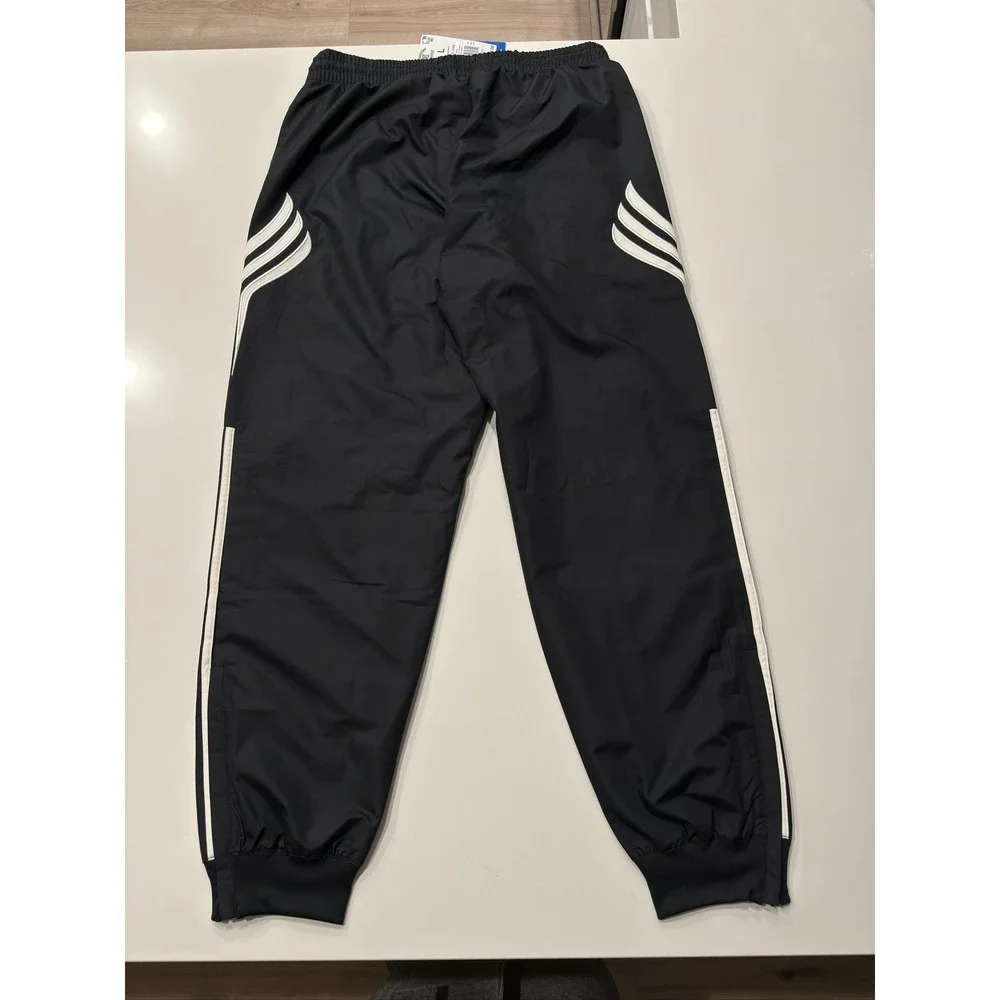 adidas Q3 ATL PANTS JC9952 Mens L Black Cloud White Originals Track Pants